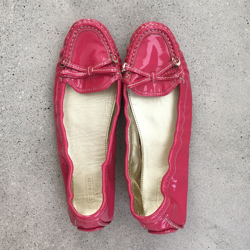 🔥 REDUCED! Coach Leather Shoes